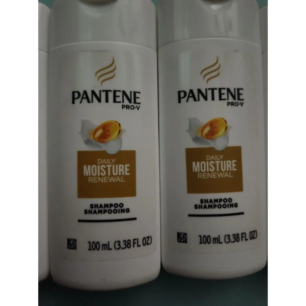 Pantene Daily‎ Moisture Renewal Shampoo 7 Bottles Travel Size 3.38 OZ
